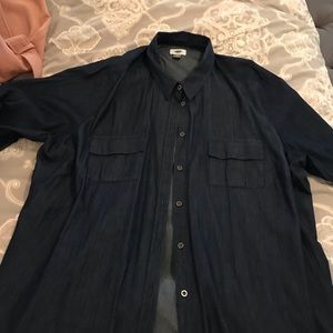Plus Size 22 Old Navy Blue Jean Dress
